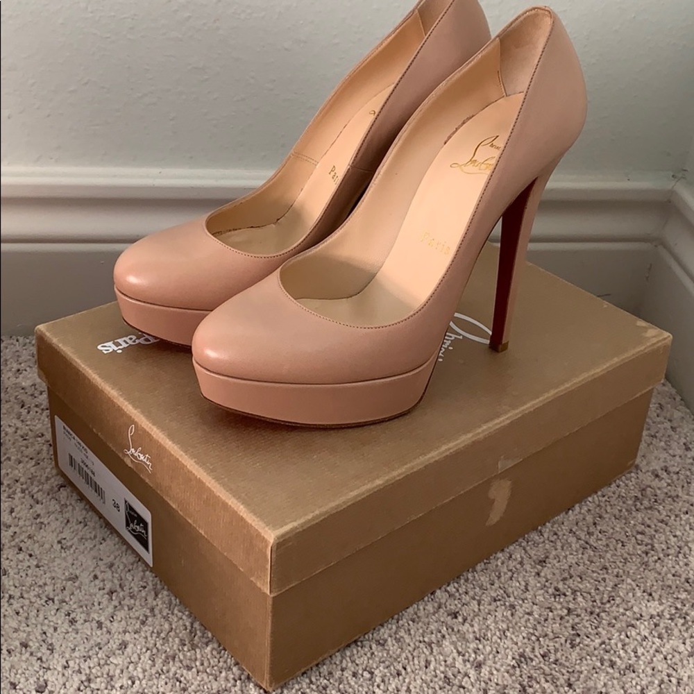 Christian Louboutin Nude Heels